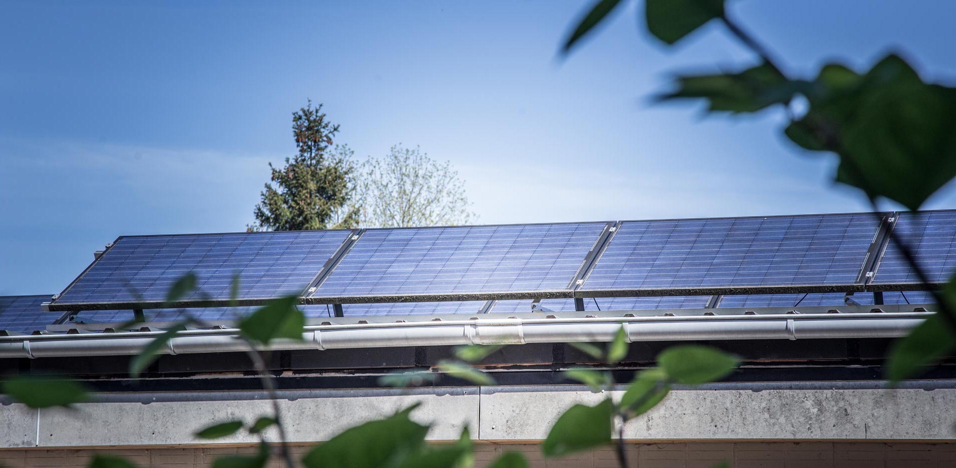 Photovoltaikanlage auf einem Dach